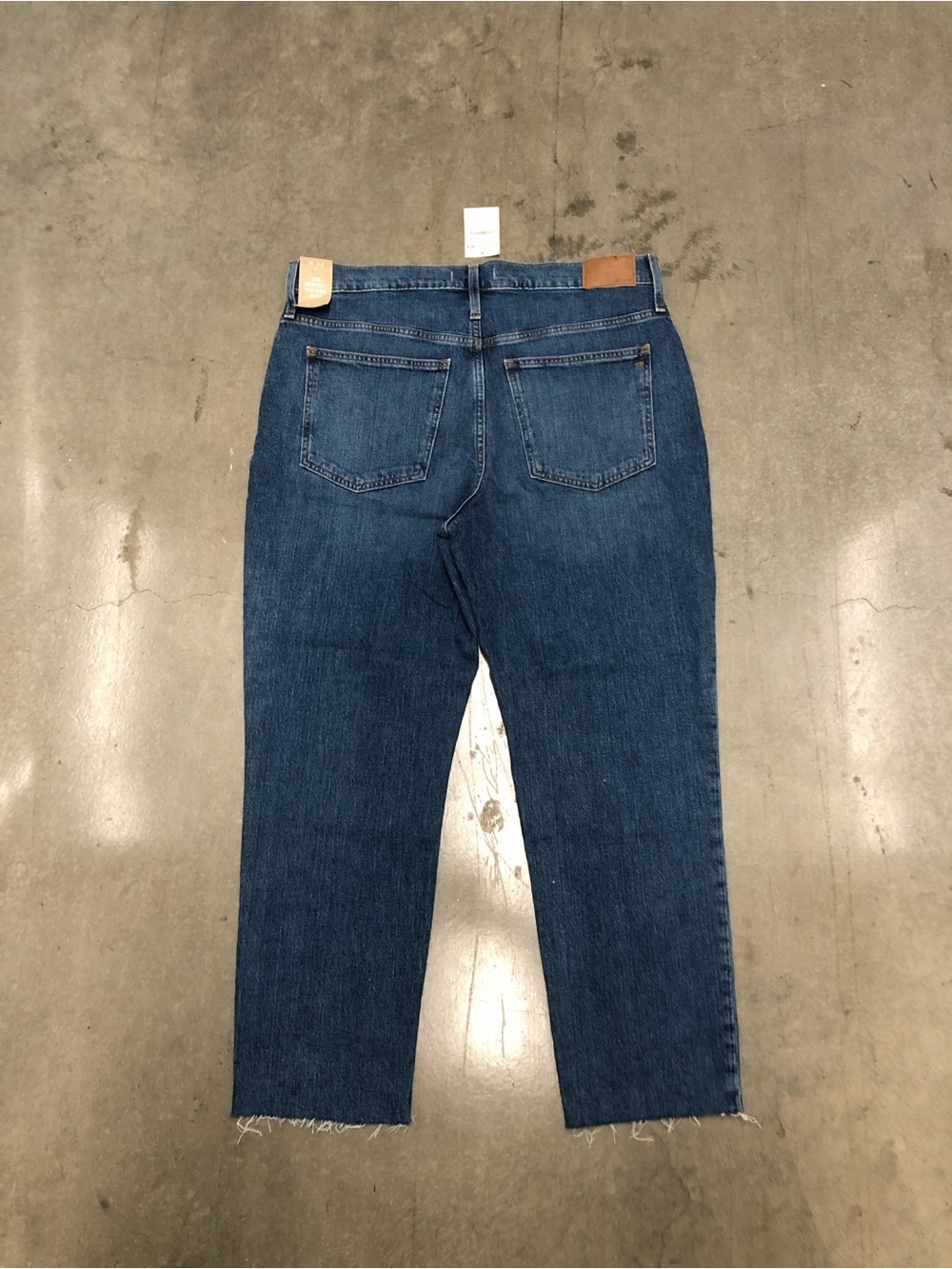 Madewell The Perfect Vintage Jean High Rise Raw-Hem Women’s 32 New W Tag Blue